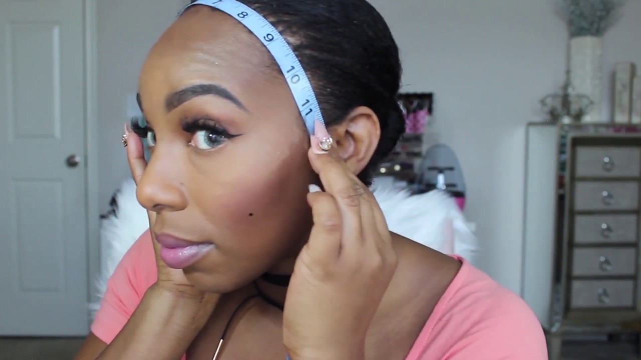 Measure your head & Choose the right Lace Frontal Cap Size: 3 steps | customer wig - YouTube