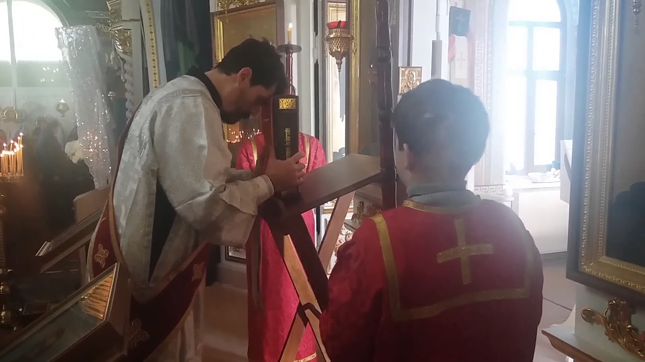 Божественная Литургия и крестный ход в селе Адарма