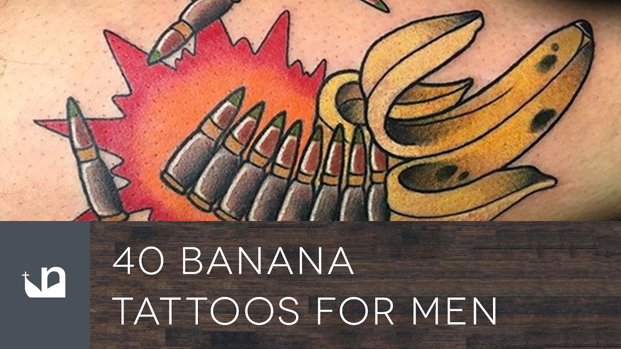 40 Banana Tattoo Designs For Men – Fruit Ink Ideas 40 Banana Tattoo Designs For Men – Fruit Ink Ideas