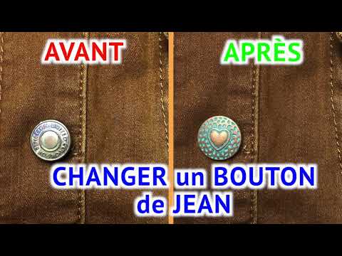Tuto video : Changer un bouton de jeans