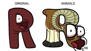 Alphabet Lore In Real Life Alphabet Transform