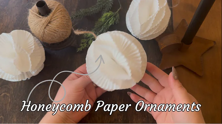 The Honeycomb Christmas Ornaments You Should Be Making