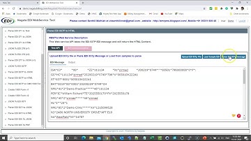 Parse EDI 837p To HTML