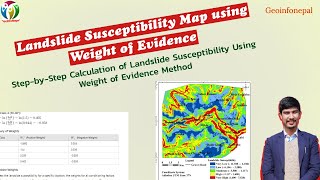 Landslide Susceptibility Map Using Weight of Evidence Method!