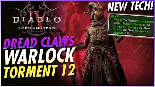 100 Billion Dread Claws Best Warlock Endgame Build Guide - Diablo 4 Lord of Hatred