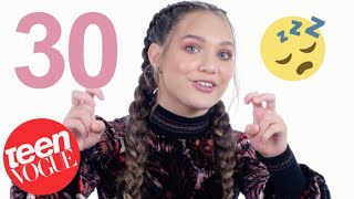 Maddie ziegler on her major crush on zac efron & her obsession with harry styles | teen vogue