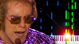 Elton John - Rocket Man - Piano Tutorial chords
