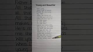 Young And Beautiful S Song By Lana Del Rey youngandbeautiful lanadelreys  Part 2