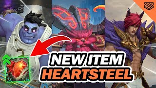 THESE CHAMPIONS ARE BROKEN WITH HEARTSTEEL 🔥 NEW ITEM EXPLAINED | Wild Rift Patch 5.0A