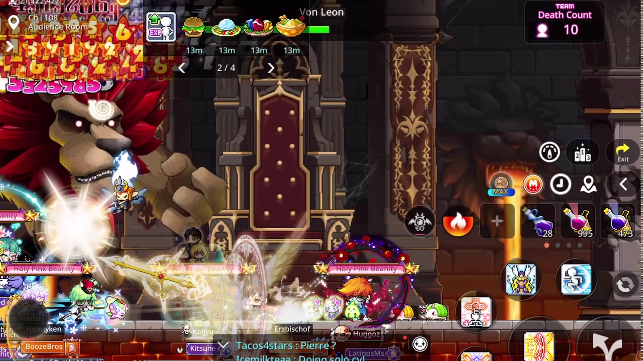 MaplestoryM Chaos von Leon Bishop Perspective.