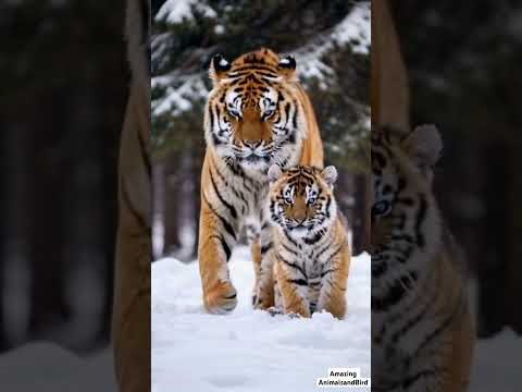 Rare Siberian Tiger
