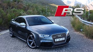 Audi's last naturally aspirated V8 in all its glory  A day with the 2013 Audi RS5