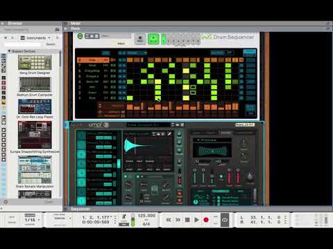 Best beat creation drum machine software - Umpf drum machine Propellerhead Reason