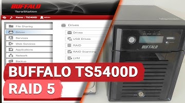How to Recover Data From RAID 5 on Buffalo TS5400D NAS