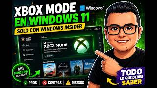 🔥 ¿Qué es Windows Insider y por qué necesitas usarlo para el nuevo “Xbox Mode”? 🎮 #Xbox #Windows