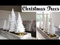 Crepe Paper Christmas Trees