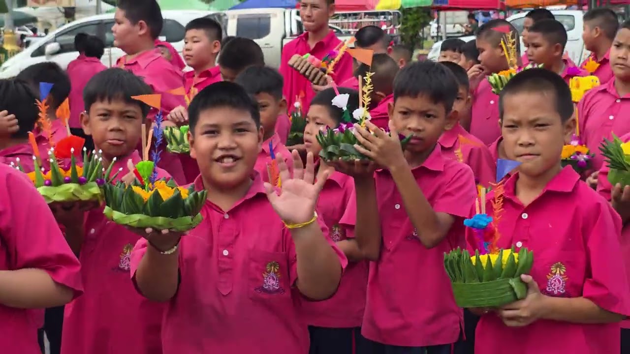 กิจกรรมลอยกระทง 2568 โรงเรียนวัดบางโฉลงใน