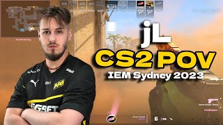 CS2 POV NAVI jL (30/12) vs Apeks (Mirage) IEM Sydney 2023