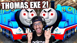 ENFRENTO A THOMAS EXE 2 | DESCUBRIMOS a THOMAS.EXE 2 | Juegos Luky