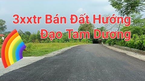 chỉ 3xxtr Bán Đất Hướng Đạo _Tam Dương _ Vĩnh Phúc