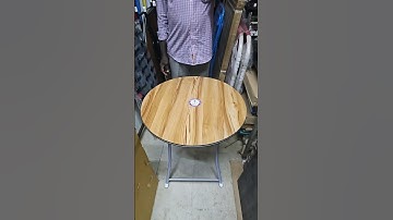 Round folding table available in all sizes #srfurnituresmarrt #foldingtable