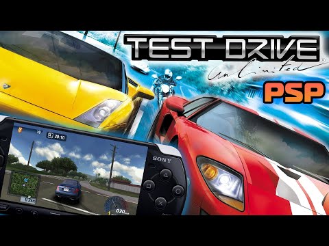 Видео: Я такого не ожидал! ТОП графика и физика. Обзор Test Drive Unlimited на PSP