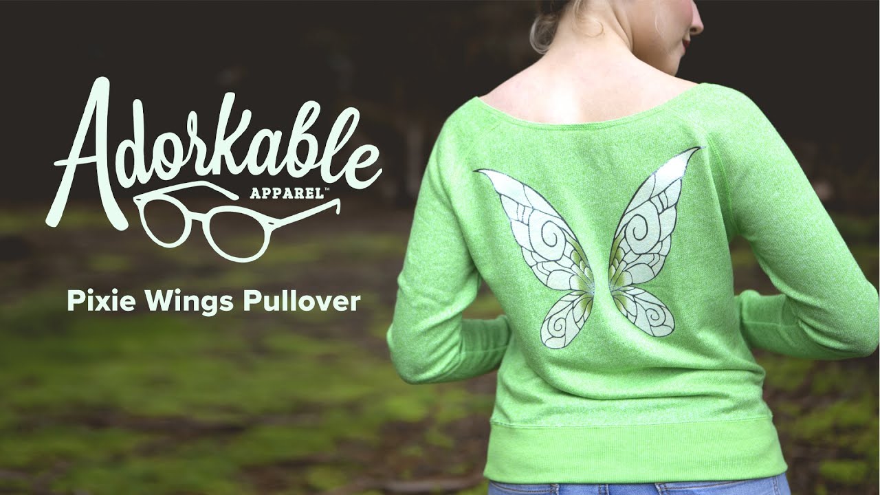 Pixie Wings Pullover | Adorkable Apparel | Whosits & Whatsits