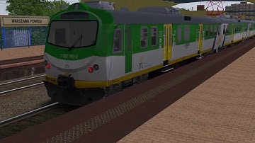 Open Rails Polska - CMK Centralna Magistrala Kolejowa