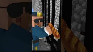 This Guard Had ONE Job... 💀 Minecraft Prison #minecraft #minecraftanimation #shorts