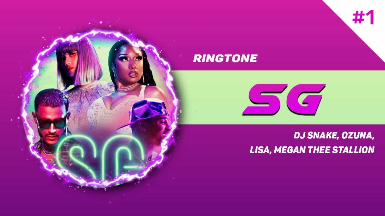 SG - DJ Snake, Ozuna, LISA (BLACKPINK), Megan Thee Stallion(RINGTONE #1) 🔊 |  Link in description