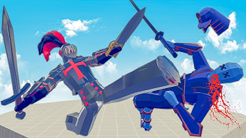 MEDIEVAL KNIGHT vs EVERY UNIT | Totally Accurate Battle Simulator-TABS