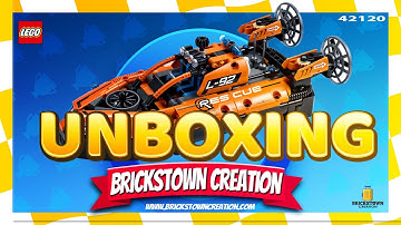Unbox LEGO® Technic™ Rescue Hovercraft (42120) by Brickstown Creation