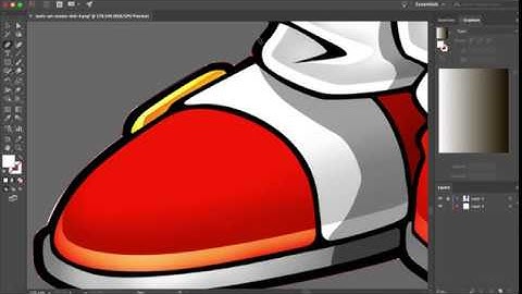 Sonic The Hedgehog - how to draw in Adobe Illustrator