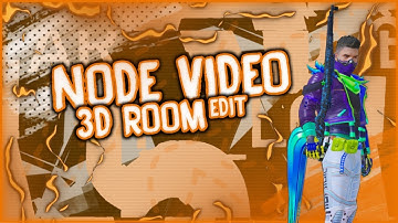 3D Room Node Video Edit PUBG - Free Project File