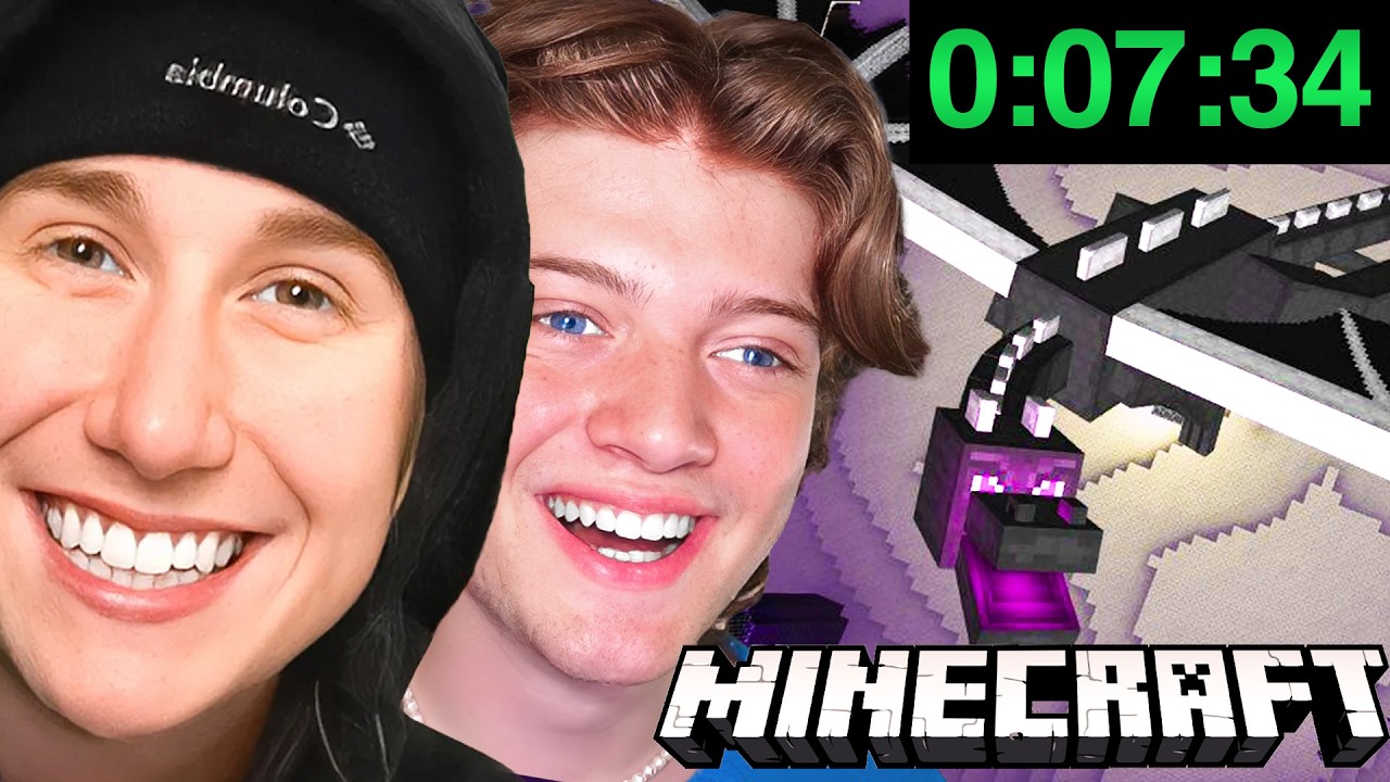 MaxGG Helped Me With Minecraft Speedrunning..