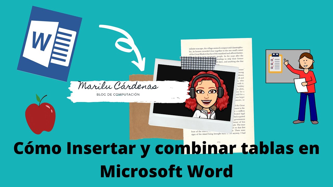 Cómo Insertar y combinar tablas en Word YouTube