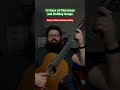 🥁 Little Drummer Boy | Day 3 of the. 12 Days of Xmas #shorts #classicalguitar #christmasmusic