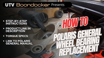 Hoe vervang je wiellagers op een Polaris General