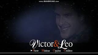 Menu DVD | Victor & Léo Ao Vivo Em Uberlândia - 2007
