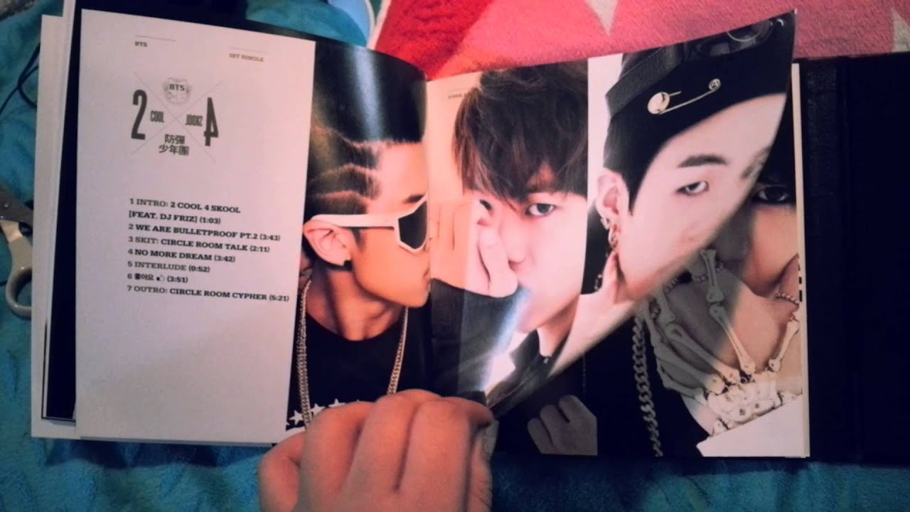 Kpop Unboxing: BTS 2 cool 4 Skool