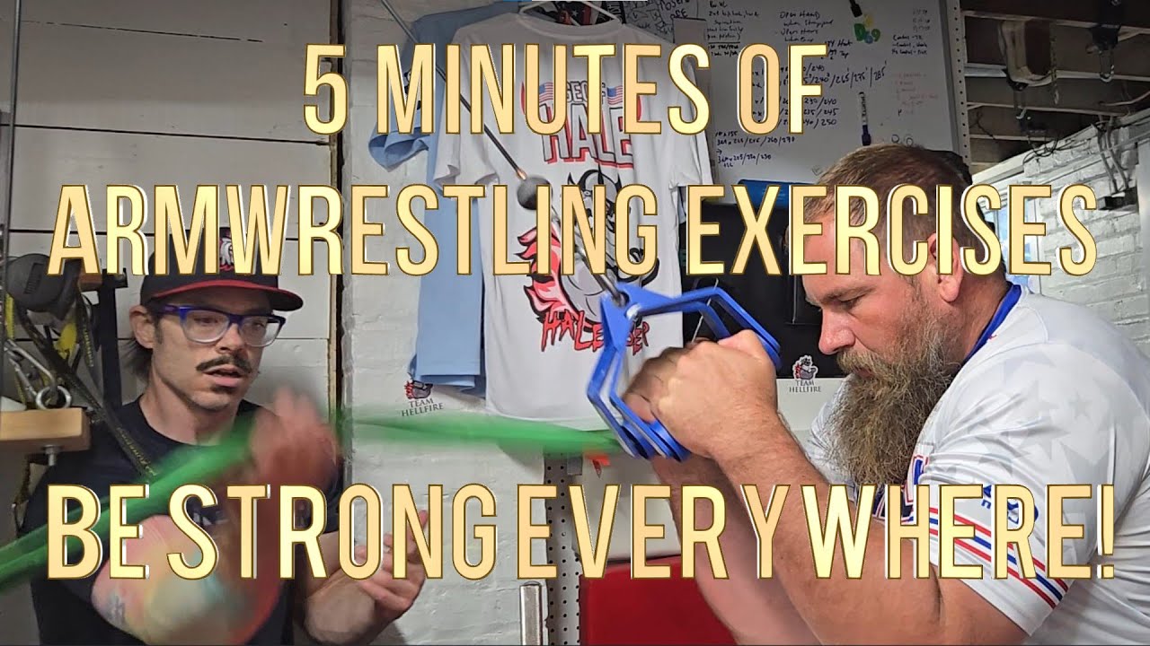 MORE Armwrestling Exercises!!!