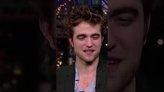 Robert Pattinson's American accent 🇺🇸 #letterman