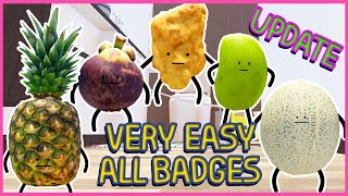 How to get NEW All 5 New Foods and SECRET BADGES in Secret Staycation | Toilet Update | Roblox