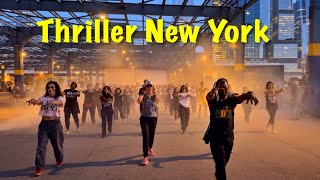 Thriller Dance NYC Halloween Parade 2026 (Behind the Scenes): Michael Jackson Zombie Dance Rehearsal