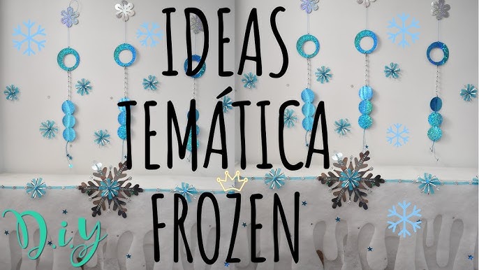 Ideas para organizar a nuestras princesitas, una mágica fiesta de cumpleaños  Frozen. ~ The Little Club. Decoración infantil para bebés y niños.