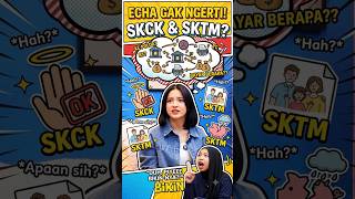 gak nyangka ! Echa Gak Ngerti Apa Itu SKCK dan SKTM 😭😱🤣 #viral #podcast #eca #skck #sktm #komedi