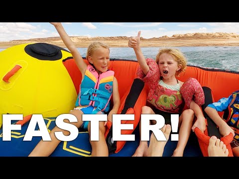 CRAZY TUBING AT LAKE POWELL!