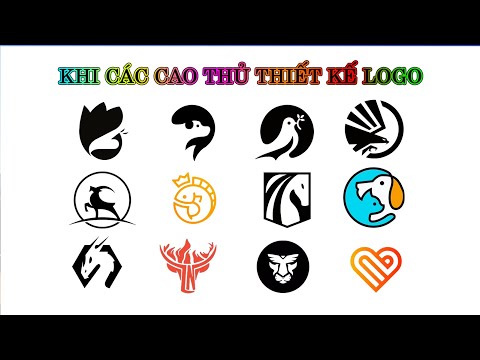 Thiết kế logo đẹp | Ý tưởng sáng tạo logo | Photoshop Easy