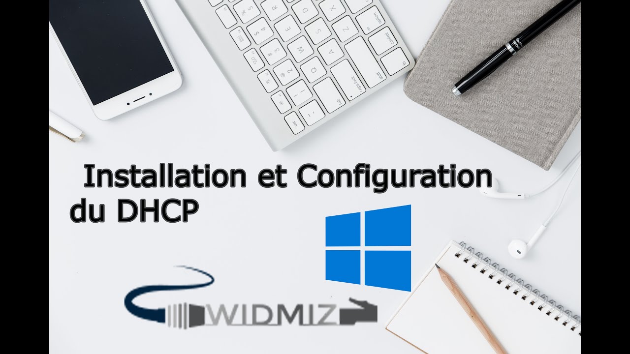 Installation et Configuration du DHCP Windows server - YouTube