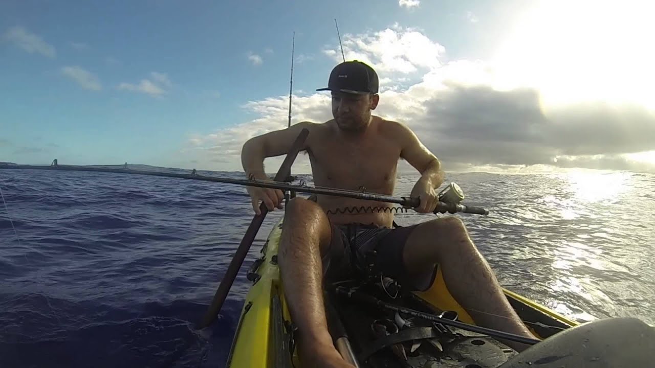 kayak fishing Oahu Hawaii YouTube